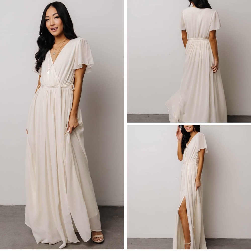 Baltic Born Kristina Maxi Dress - Ivory
